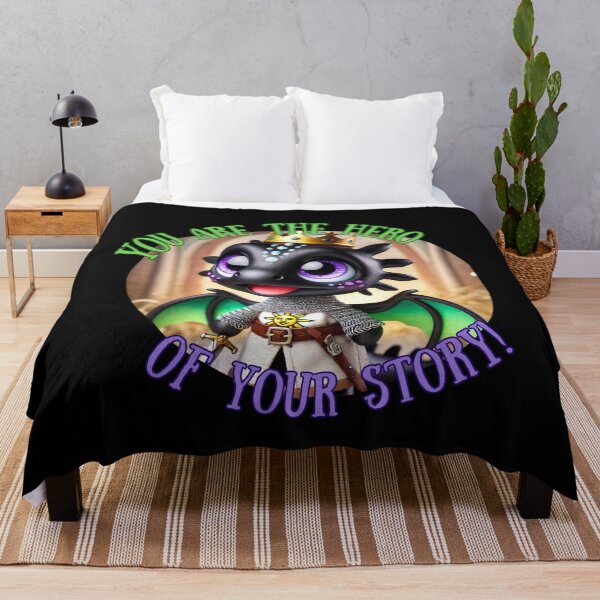 Item preview, YOU are the Hero of Your Story King Arthur Dragon designed and sold by Ophelia's Bazaar.
