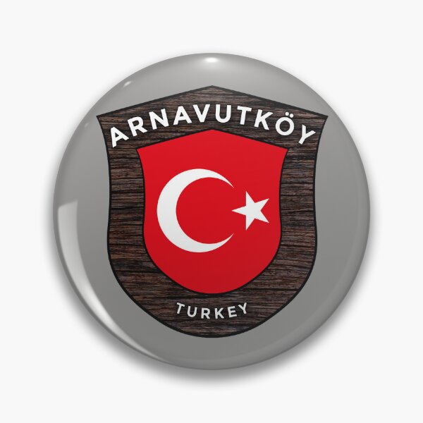 Item preview, Arnavutköy Turkey Emblem Flag designed and sold by World Designs.