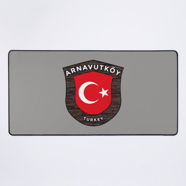 Item preview, Arnavutköy Turkey Emblem Flag designed and sold by World Designs.
