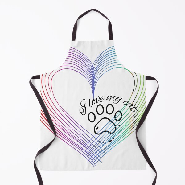 Item preview, I Love My Cat designed and sold by StormandStar.