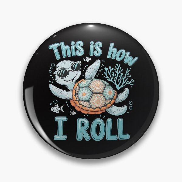 Artikelvorschau, Kinder, die Meeresschildkröten lieben: „This Is How I Roll“ – Ein lustiges Geschenk für Schildkrötenliebhaber, die eine entspannte, vom Meer inspirierte Atmosphäre mögen! entworfen und verkauft von ZyziowskyArt.