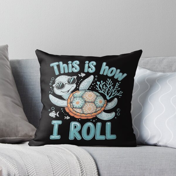 Item preview, Sea Turtle Lover Kids This Is How I Roll - A funny gift for turtle lovers who enjoy a relaxed, ocean-inspired vibe! designed and sold by ZyziowskyArt.