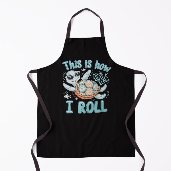 Item preview, Sea Turtle Lover Kids This Is How I Roll - A funny gift for turtle lovers who enjoy a relaxed, ocean-inspired vibe! designed and sold by ZyziowskyArt.