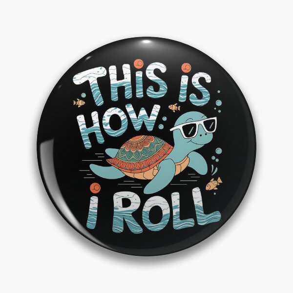 Artikelvorschau, Kinder, die Meeresschildkröten lieben: „This Is How I Roll“ – Ein lustiges Geschenk für Schildkrötenliebhaber, die eine entspannte, vom Meer inspirierte Atmosphäre mögen! entworfen und verkauft von ZyziowskyArt.