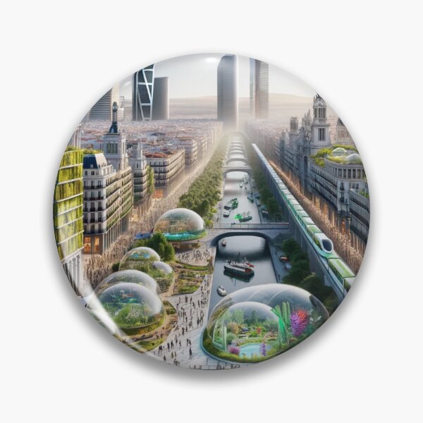 Item preview, Madrid - Futuristic Cities designed and sold by Eric Nagel.