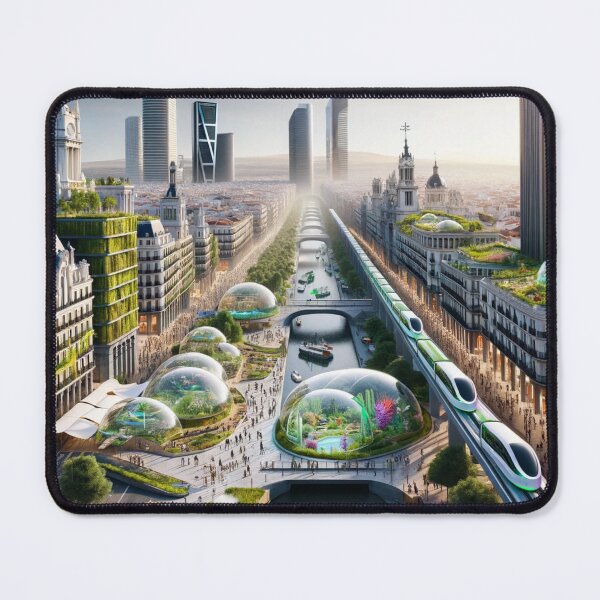 Item preview, Madrid - Futuristic Cities designed and sold by Eric Nagel.