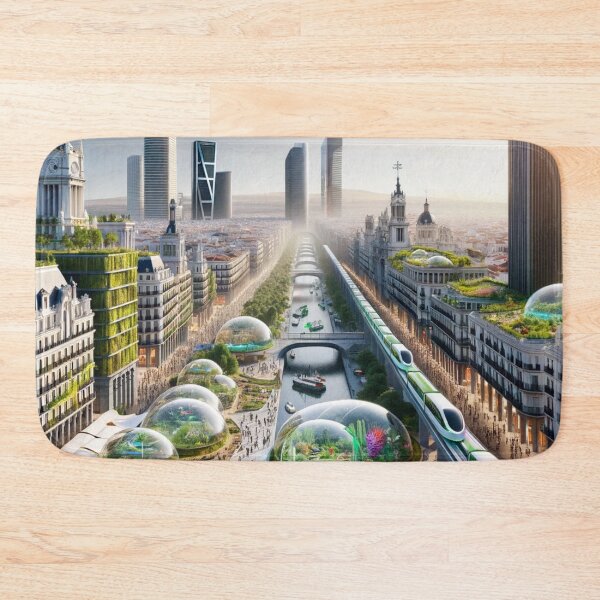 Item preview, Madrid - Futuristic Cities designed and sold by Eric Nagel.