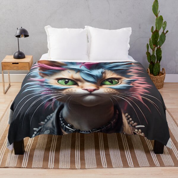 Item preview, Punk Cat designed and sold by bgrzblkdigital.