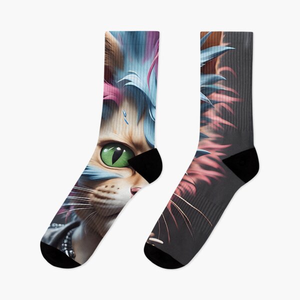 Item preview, Punk Cat designed and sold by bgrzblkdigital.