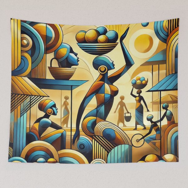 Item preview, Lively atmosphere of an exotic market designed and sold by Sigtrix.