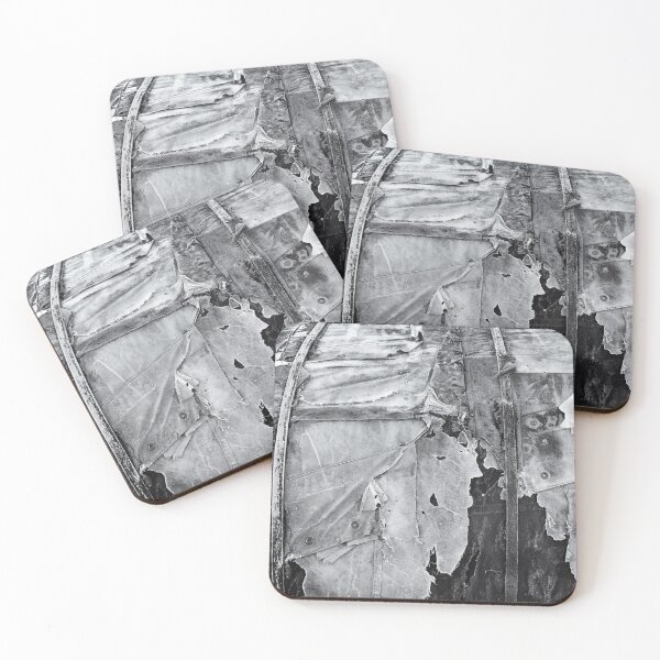 Item preview, Weathered canvas on a boat shed roof on Lindisfarne, Northumberland designed and sold by Richard Flint.