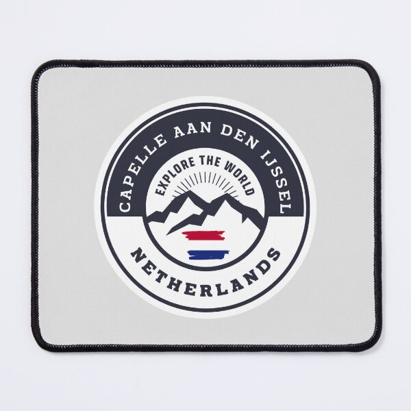 Item preview, Capelle aan den IJssel Netherlands Black and White Crest designed and sold by World Designs.