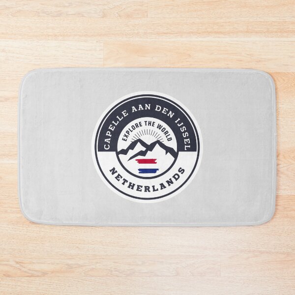 Item preview, Capelle aan den IJssel Netherlands Black and White Crest designed and sold by World Designs.