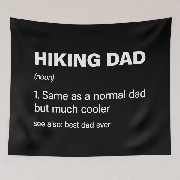Item preview, Funny Hiking Dad definition designed and sold by RareBunny.