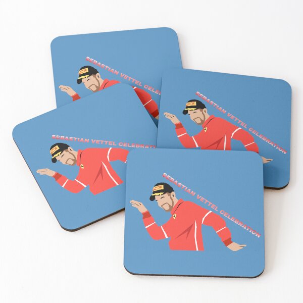Item preview, Sebastian Vettel illustration designed and sold by ZooStateofMind.