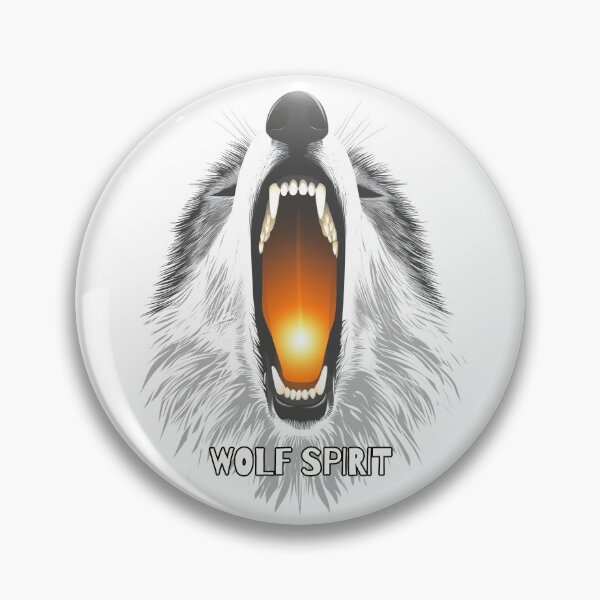 Item preview, Wolf Spirit. Howling Animal. Text Version designed and sold by Shoot-The-Moon.