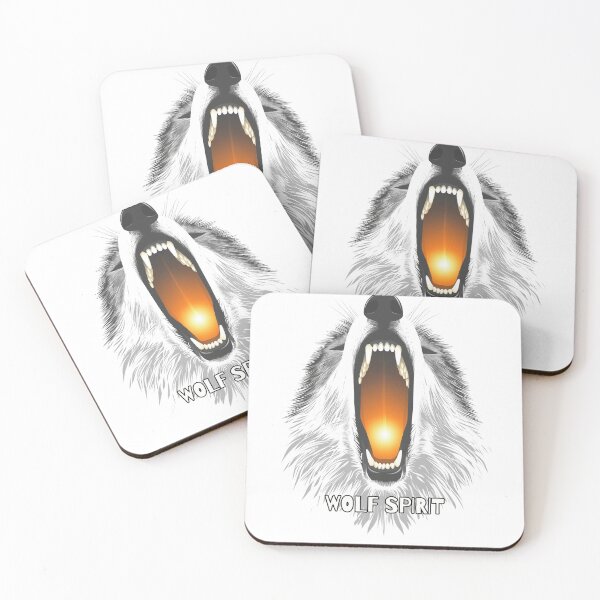 Item preview, Wolf Spirit. Howling Animal. Text Version designed and sold by Shoot-The-Moon.