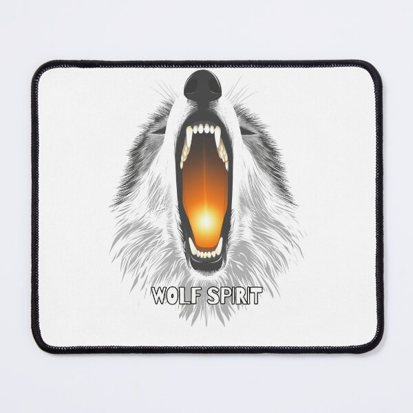 Item preview, Wolf Spirit. Howling Animal. Text Version designed and sold by Shoot-The-Moon.