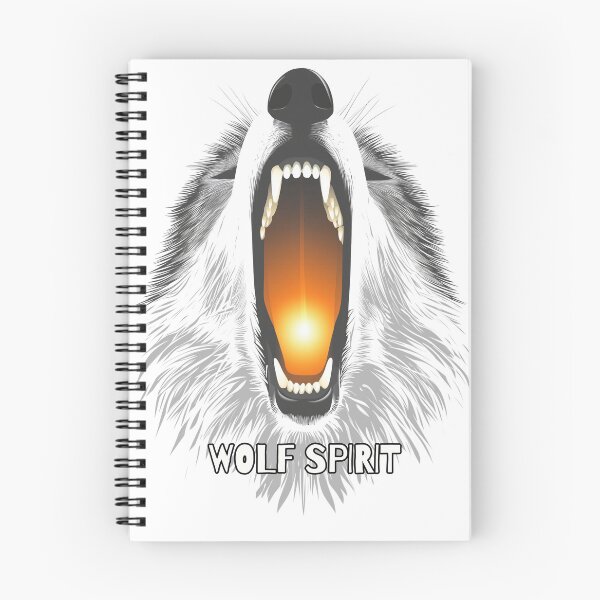 Item preview, Wolf Spirit. Howling Animal. Text Version designed and sold by Shoot-The-Moon.