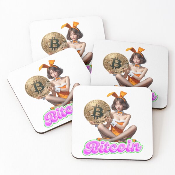 Item preview, Bunny girls with BTC,BTC,Bitcoin,Woman with bitcoi,BTC Girls,Pinup BTC Girl designed and sold by 1SINGHA.