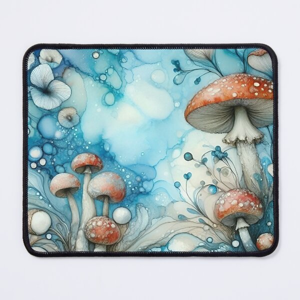 Item preview, Floral Mushrooms designed and sold by GraphicsClub.