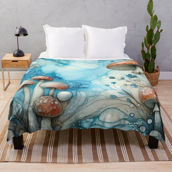 Item preview, Floral Mushrooms designed and sold by GraphicsClub.