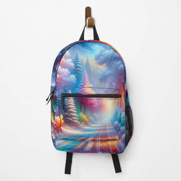 Item preview, Colorful Path in a Rainbow Forest  designed and sold by M-Y-A-R-T-.