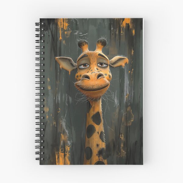 Item preview, Cute giraffe. Funny animal art. designed and sold by GiriaGallery.