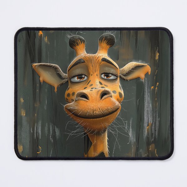 Item preview, Cute giraffe. Funny animal art. designed and sold by GiriaGallery.