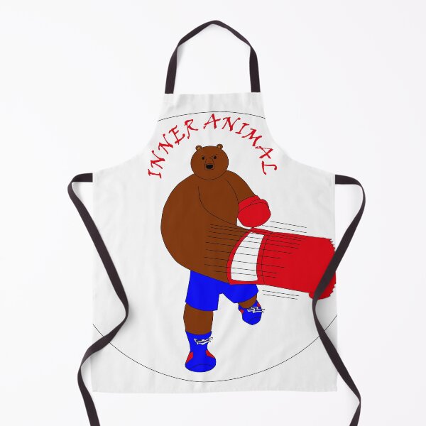 Item preview, Boxing Bear Inner Animal designed and sold by RedEyeWolf.