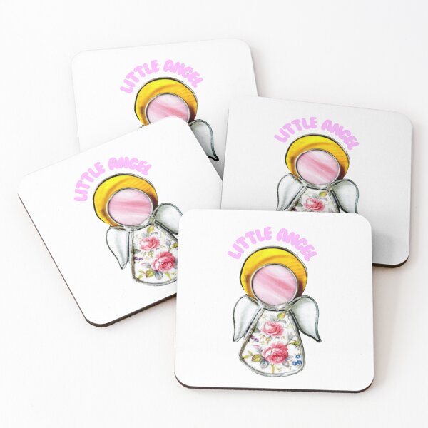 Item preview, Little Angel, Stained Glass Print, Sweet, Roses designed and sold by Lisie24.