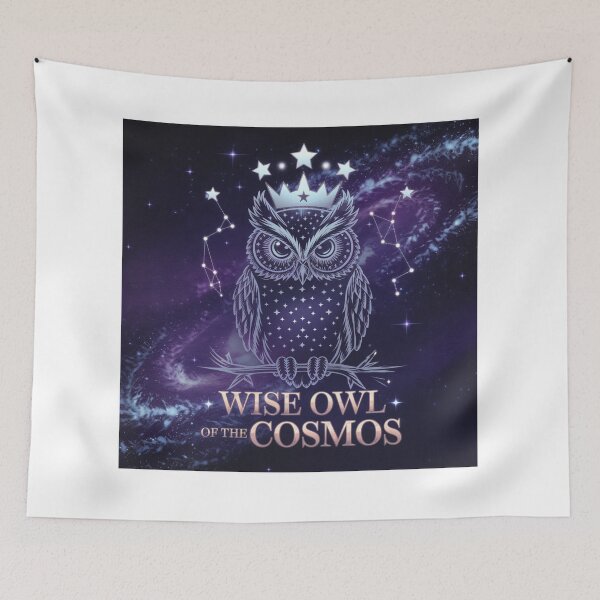 Item preview, Wise Owl – The Sage of the Night designed and sold by joanwatson45.