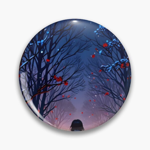 Item preview, Cool Anime Girl in Winter | 4K Anime Wallpaper designed and sold by typoinspired.