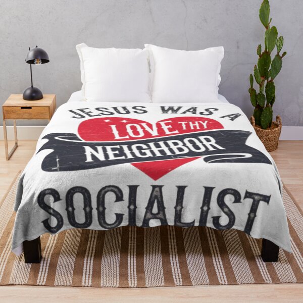 Item preview, JESUS WAS A SOCIALIST : CHRISTIAN SOCIALIST designed and sold by Obinne.