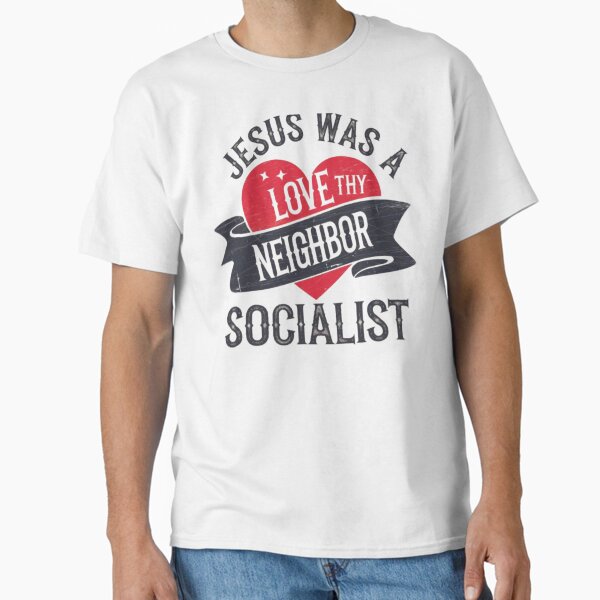 Aperçu de l'œuvre JÉSUS ÉTAIT UN SOCIALISTE : SOCIALISTE CHRÉTIEN créée et vendue par Obinne.