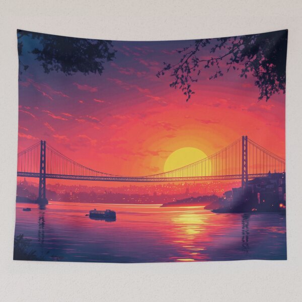 Item preview, Lisbon Sunset Glow designed and sold by Carlos Monteiro.