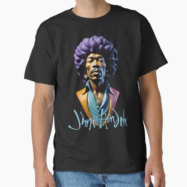 Artikel-Vorschau von Jimi Hendrix, designt und verkauft von Misalign Design Atelier.