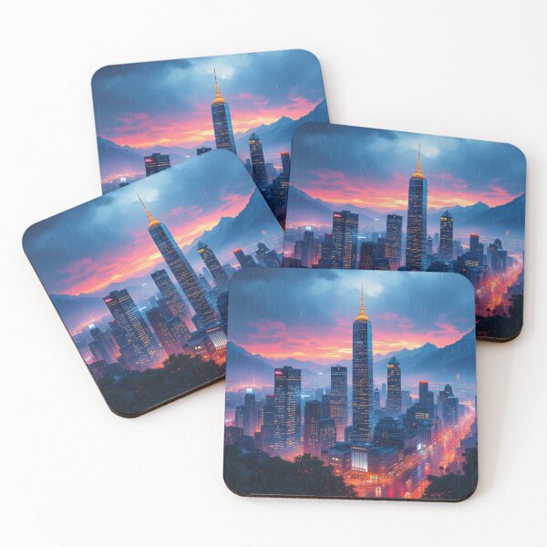 Item preview, Rainy Night in City designed and sold by Kozon.