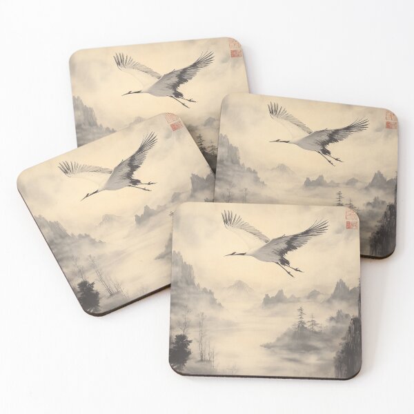 Item preview, Soaring crane designed and sold by SetMyHeart.