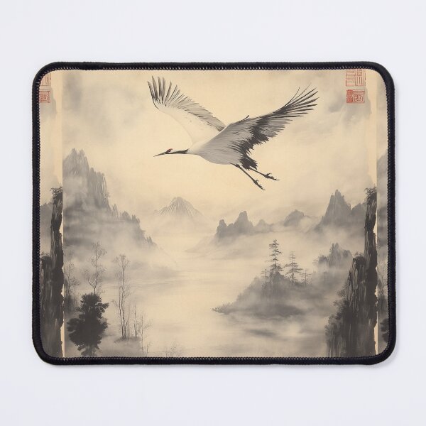 Item preview, Soaring crane designed and sold by SetMyHeart.