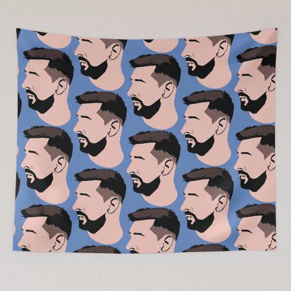 Item preview, Lionel Messi illustration designed and sold by ZooStateofMind.