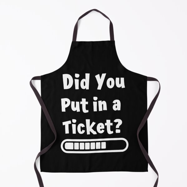 Item preview, Did You Put in a Ticket? Funny IT Meme designed and sold by HandicraftArt.