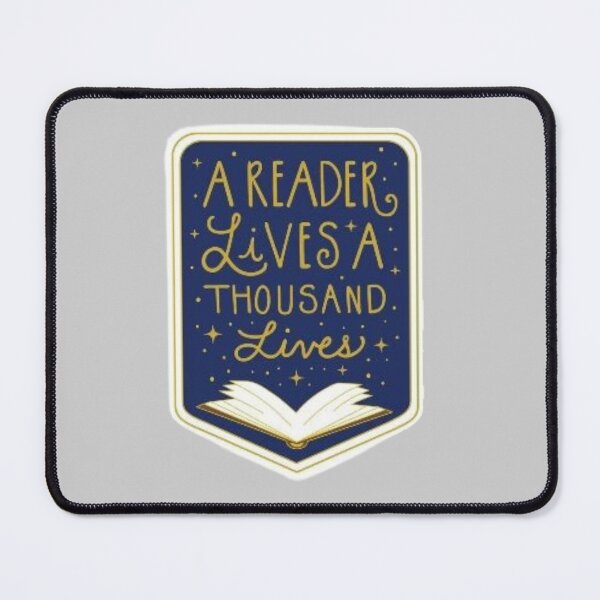 Item preview, A reader lives a thousand lives designed and sold by mayralejandrat.