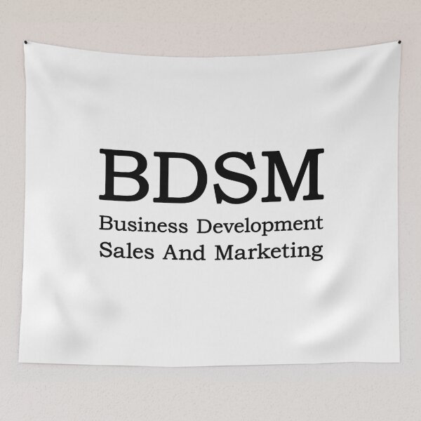 Item preview, BDSM Business Development Sales And Marketing designed and sold by FlyShop1.