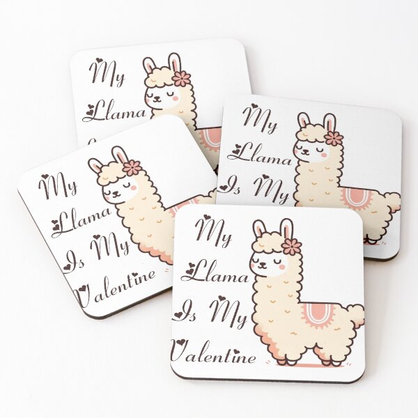 Item preview, My Llama Is My Valentine , Adorable Valentine's Day Llama Design designed and sold by Berkako.