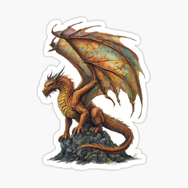 Artikel-Vorschau von Mittelalterlicher Drache, designt und verkauft von TeeTime636.