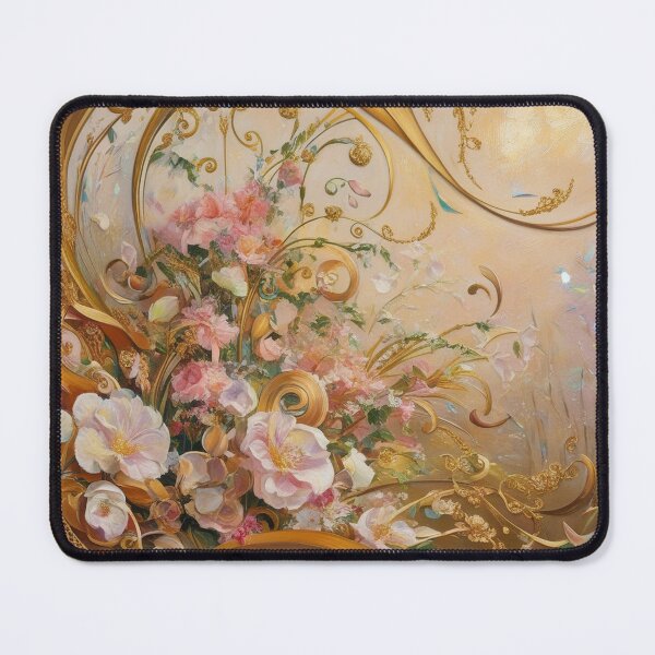 Item preview,  Beautiful golden framed floral painting designed and sold by Vintage Designs +.