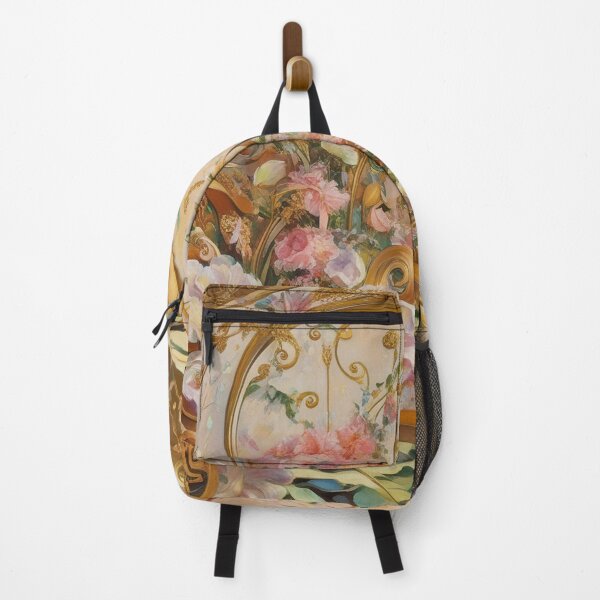 Item preview,  Beautiful golden framed floral painting designed and sold by Vintage Designs +.