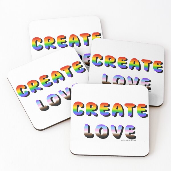 Item preview, Create Love Rainbow  designed and sold by KKFosterArt.