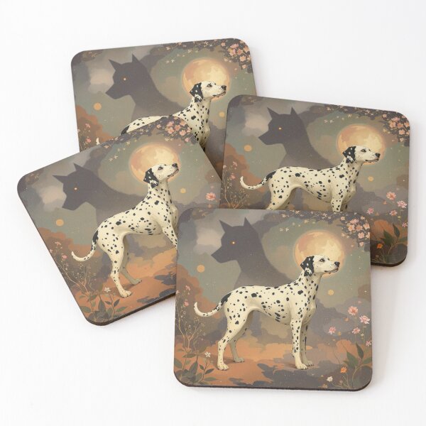 Item preview, Dalmatian and Shadow designed and sold by HabitableMoons.